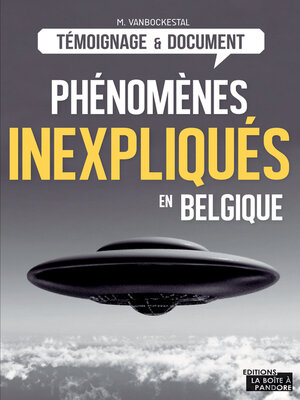 cover image of Les phénomènes inexpliqués en Belgique